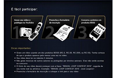 Imagens do Site Roland.com.br
