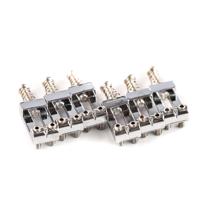 Saddles Ponte Guitarra Cromado (6 Peças) Spirit S2-105 CR 1