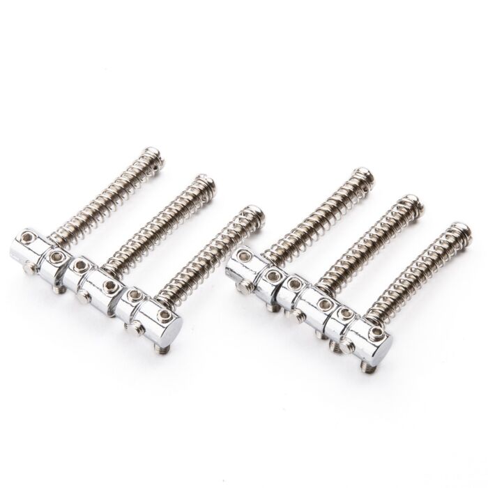 Saddles Ponte Guitarra Cromado (6 Peças) Spirit S8-108 CR 1