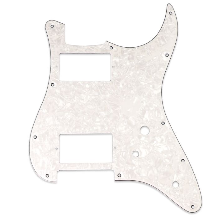 Escudo Guitarra Strat HH Branco Perolado 3P Spirit 231-WP 1