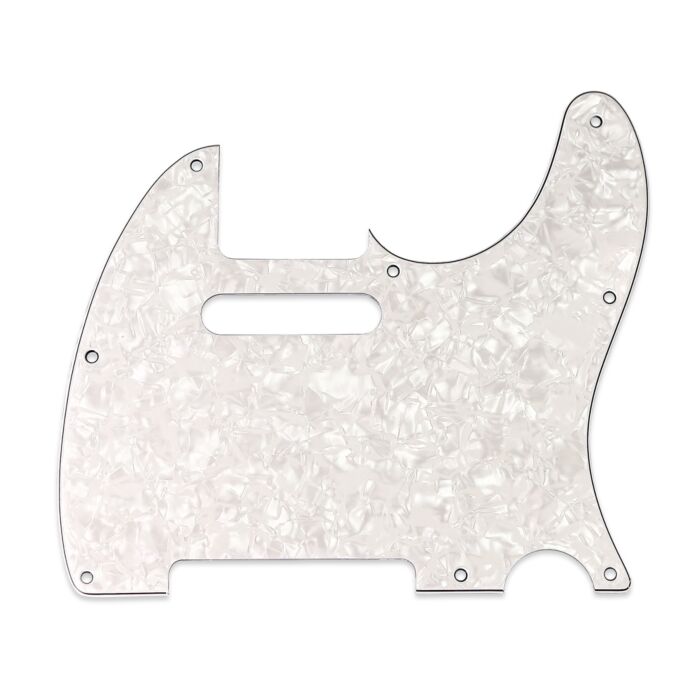 Escudo Guitarra Tele 62  Branco Perolado 3P Spirit 310-WHP 1