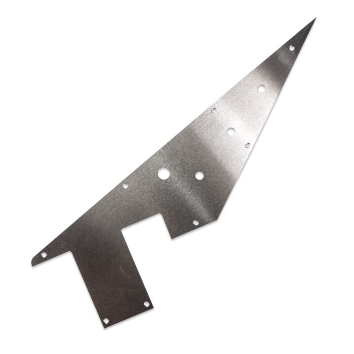 Escudo Para Guitarra Flying-V Prata Half Shape Spirit 524-SR 1