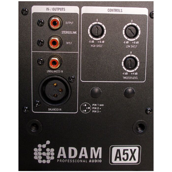 Adam audio a5x monitor Monitor de estúdio Bi-amplificado de 50 Watts Rms-adam audio a5x monitor ID-2835