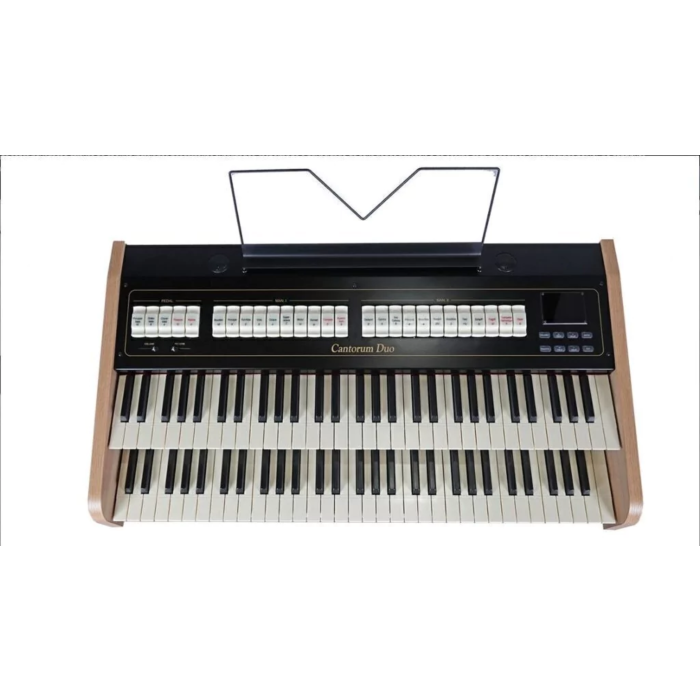 Cantorum Duo Plus&nbsp;é um órgão portátil de dois manuais, alimentado pela&nbsp;tecnologia patenteada Physis Plus&nbsp;da Viscount .-Cantorum Duo Plus Viscount órgão portátil  | Teclacenter ID-88855
