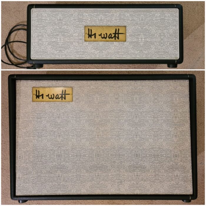 HIWATT 40TH ANNIVERSARY LIMITED EDITION Único no mundo à venda, este exemplar handwired é o número 22 de 40 fabricados. Raríssimo Gold Script Plexi Logo com os controles em cima, este amp tem um timbre ímpar, com circuito próximo do 504 mas com 4 inputs e