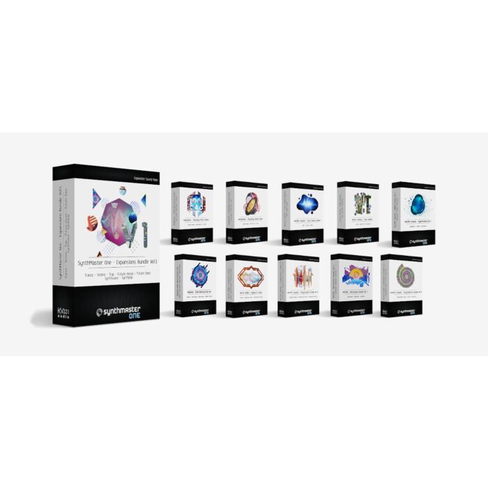 Este pacote inclui todos os 12 bancos de expansão predefinidos do SynthMaster One - KV331 SynthMaster One Expansions Bundle - KV331 Audio  | Bundles-KV331 SynthMaster One Expansions Bundle - KV331 Audio  | Bundles ID-86437