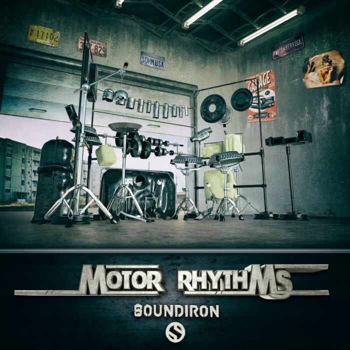 Bateria industrial de metal - Motor Rhythms - SOUNDIRON  | Libraries-Motor Rhythms - SOUNDIRON  | Libraries ID-85897
