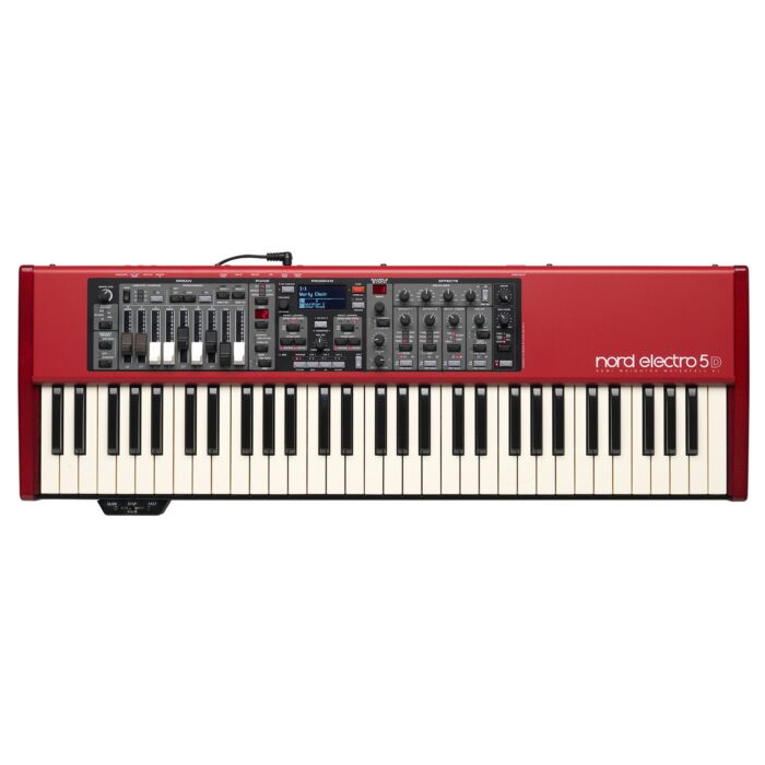 O Nord Electro 5D 61 é um teclado de 61 teclas semi-pesadas com sensibilidade à velocidade e teclado waterfall. Fabricado pela Nord, é um instrumento musical versátil que pode ser usado como piano digital. Disponível na Teclacenter, é uma ótima opção para