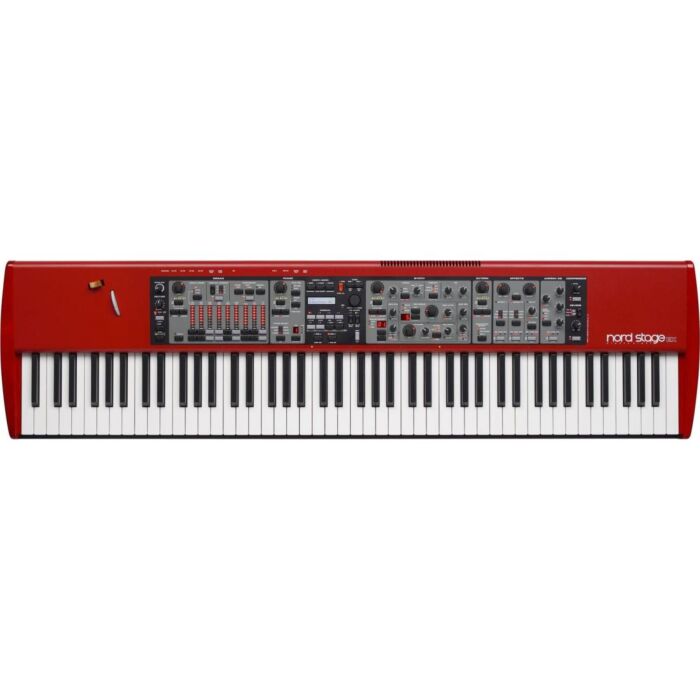 O Nord Stage EX 88 é um teclado sintetizador, piano digital, órgão digital e controlador MIDI em um único equipamento. Com a marca Nord, é um produto de alta qualidade e versatilidade, ideal para músicos que buscam um instrumento completo e de fácil manus