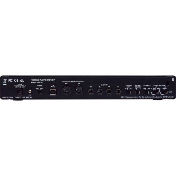 Roland rubix44 interface USB Audio Interface 4-IN/4-OUT FOR MAC, PC AND IPAD-roland rubix44 interface ID-4319