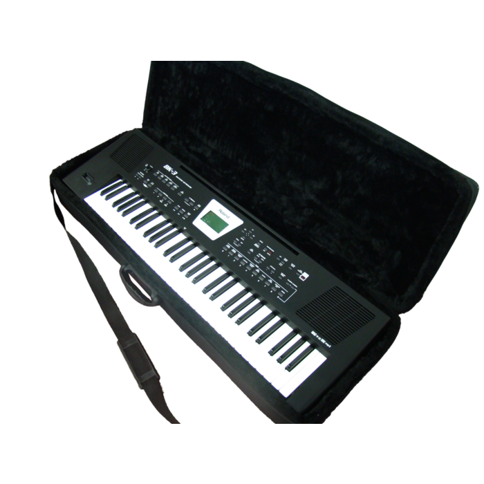 Semi-case para teclado de 76 teclas Semi-Case feito sob medida para seu Teclado ou Piano Digital, reforçado com EVA, é ideal para transporte. Produto Leve com proteção total.-semi-case para teclado de 76 teclas ID-3056