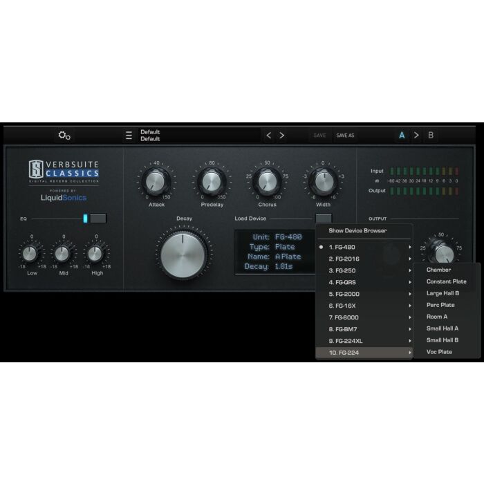 8 dos reverbs digitais mais populares - Slate Verbsuite Classics - SLATE DIGITAL -Slate Verbsuite Classics - SLATE DIGITAL ID-86170
