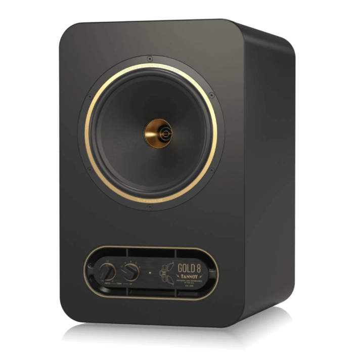 Os monitores de referência Tannoy Gold são projetados para proporcionar a representação mais precisa e sem filtros da música, atendendo às necessidades dos profissionais de gravação, transmissão e pós-produção. O GOLD 8, construído com os mais altos padrõ