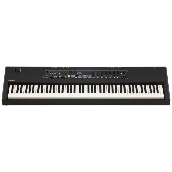 O CK apresenta uma combinação única de sons de piano e teclado, incluindo o aclamado piano de palco Yamaha CP, juntamente com sons de órgão e sintetizador do Teclado de Palco YC.-Yamaha CK88 Stage Teclado ID-86934
