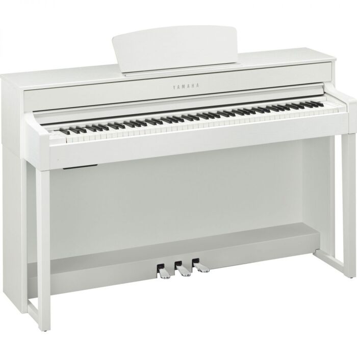 O Yamaha Clavinova CLP-535 WH Piano é um piano digital de 88 teclas com um armário elegante na cor branca. Este modelo da Yamaha é parte da linha Clavinova, que é conhecida por sua qualidade sonora e sensação de toque autêntica. Com uma variedade de recur