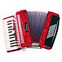 Acordeão Benson BAC48-3PRD Vermelho - 48 Baixos