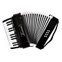 Acordeao Benson 8 Baixos 22 teclas preto solido 1