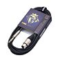 Cabo Para Microfone Desbalanceado Xlr P10 5 Metros Mcd-05 Kng Wireconex 1