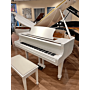 GP160 Pearl River Baby Grand Piano Cauda Branco Polido com Banqueta| Teclacenter