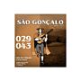 Encordoamento P/violão Nylon Preto 0.029 - 0.043 São Gonçalo 1