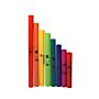 Kit Escala Diatônica Dó Maior Com 8 Boomwhackers BWDG 1