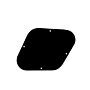 Escudo Componentes Preto Les Paul (2 Peças) Spirit PLPC-L-BK 1