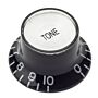 Knob Plástico Instrumentos (3 Peças) Spirit KSG-TON-BKCR 1