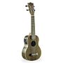 Ukulele Moani WAIKIKI Soprano 21'' Koa Eletro Bag UKBG12-21 1