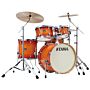 Bateria Shell Pack (5 Tambores) Bumbo 20 (Tangerine Lacquer Burst) Tama Superstar Classic CL50RS-TLB