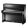 EU118S Pearl River European Series Piano Acústico Vertical com Sistema Intelligent e Silent Preto Polido com Banqueta| Teclacenter