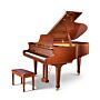 GP170 Pearl River Piano Acústico de Meia Cauda Mahogany Polish com Banqueta | Teclacenter