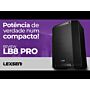 Caixa amplificada Lexsen LB8 Pro 480W com bateria e mesa