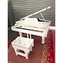 Piano Digital Harmonia HS 1000 Semi Cauda - 88 Teclas Ponderadas-Branco Laca-HS1000 1,75m