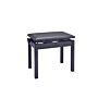 Banco de Piano Ajustável BULARA TM41 com Pernas de Metal Preto Fosco