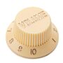 Knob Plástico Instrumentos Volume (3 Peças) Spirit PSVVCREAM