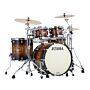 Bateria Shell Pack (4 tambores) Bumbo 22 (Molten Satin Brown Burst) Tama Starclassic Maple MA42TZS-MBB