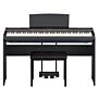 Yamaha P-125 Piano Digital - Preto-Instrumento + suporte + pedal triplo + banqueta saty