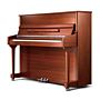 EU118S Pearl River European Series Piano Acústico Vertical em Grained Walnut Satin com Banqueta| Teclacenter