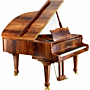 Sapele Mahogany Kayserburg Piano de Cauda | Teclacenter