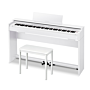 Casio Celviano AP-S200 Piano Digital Slim -Branco-Instrumento + banqueta saty