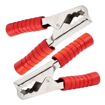 Garra Jacare 13,5cm 300a Vermelha Storm 02 Unidades 1