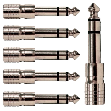 Adaptador 3,5 Femea Trs 6,3mm Macho Wc347 Wireconex 06 Unidades 1