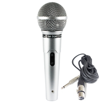 Microfone Mc200 Prata Leson 1
