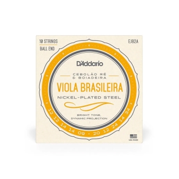 Cordas Para Viola Brasileira Ré D Addario Ej82 1