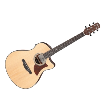 Violão Aço Eletroacústico Natural Ibanez AAM50CE-OPN 1