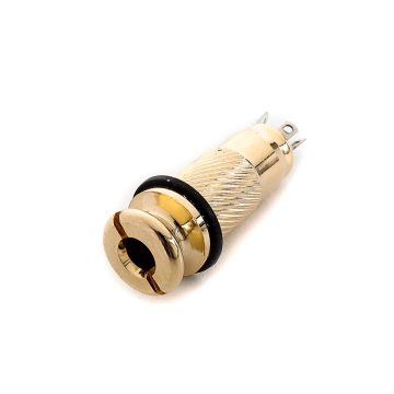 Jack De Conexão Stereo Dourado (Unidade) Spirit TC6-GD 1