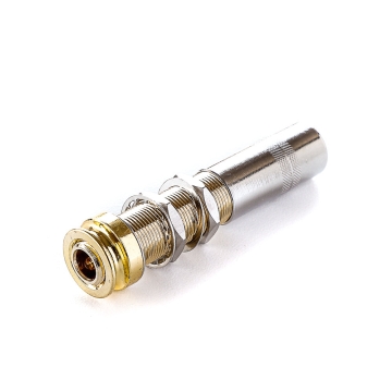 Jack De Conexão Stereo Dourado (Unidade) Spirit TD4S-GD 1