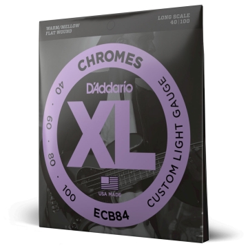 Encordoamento Baixo 4C 40-100 D Addario XL Chromes ECB84 1