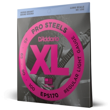 Encordoamento Baixo 4C 45-100 D Addario XL ProSteels EPS170 1