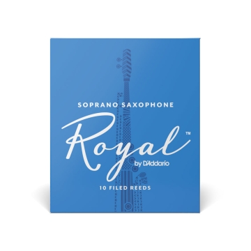 Palheta Sax Soprano 3.0 (10 Peças) D Addario Royal RIB1030 1